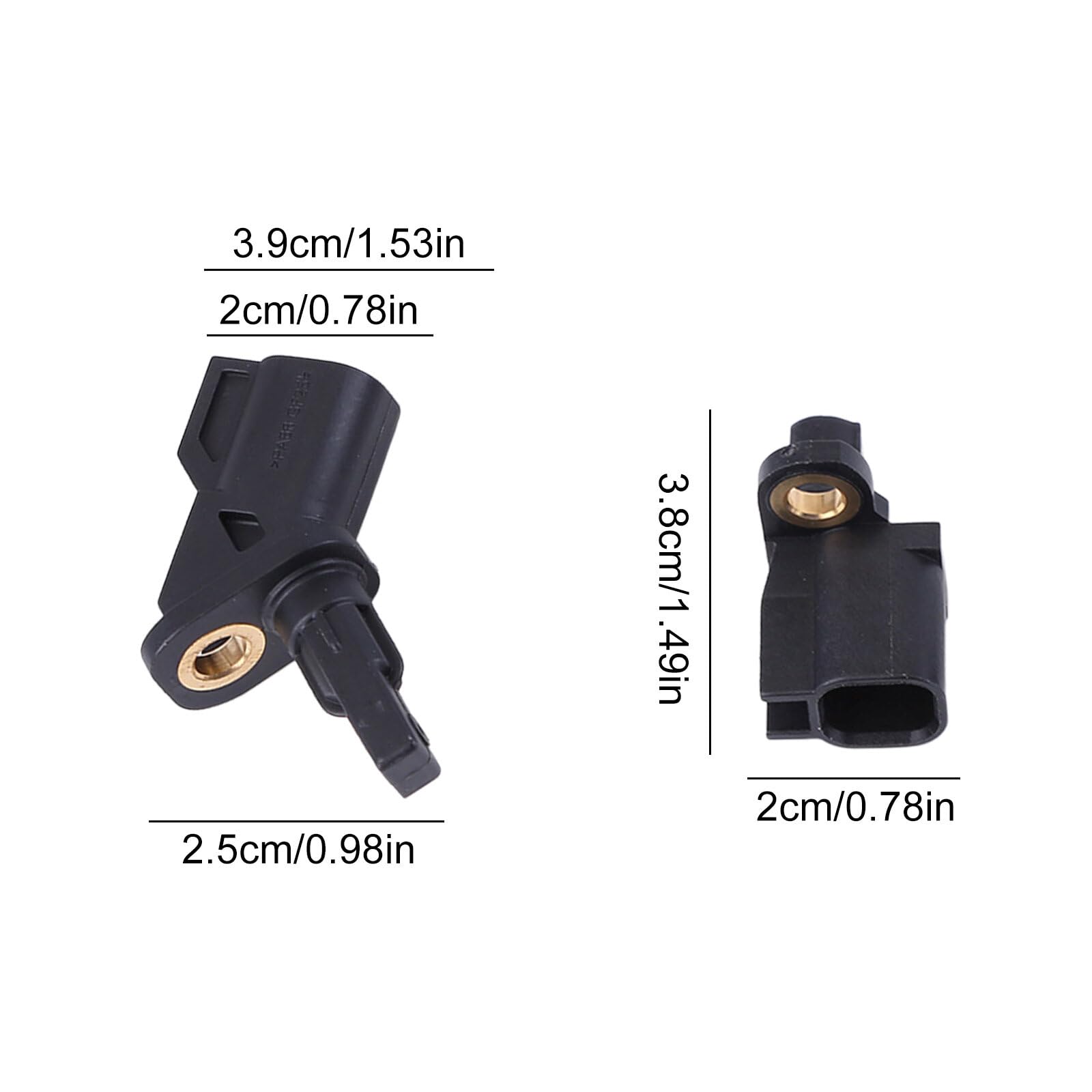 Amazon.com: Front & Rear 4 Piece Abs Wheel Speed Sensor Set